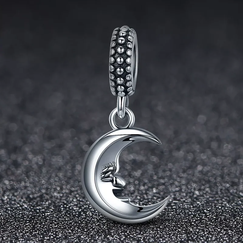 (immagine per) Charm Pendente tipo Pandora Signor Luna - SCC149 - Visualizza 2