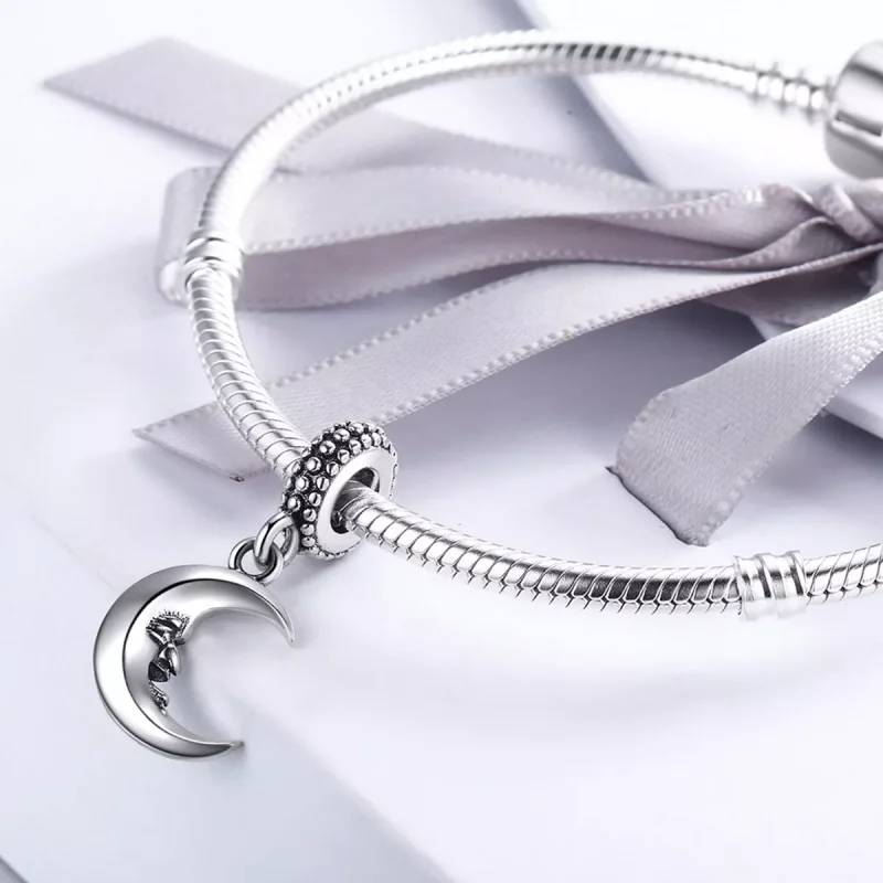 (immagine per) Charm Pendente tipo Pandora Signor Luna - SCC149 - Visualizza 4