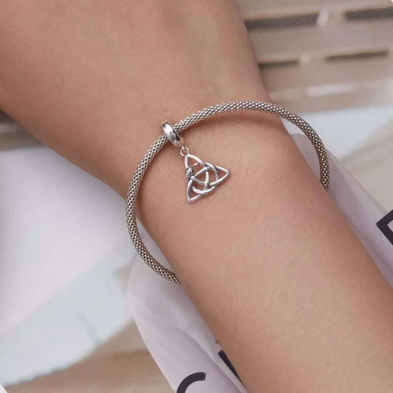 (immagine per) Charm Pendente tipo Pandora Simboli celtici - SCC2382 - Visualizza 5