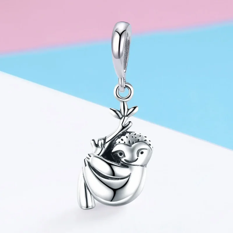 (immagine per) Charm Pendente tipo Pandora Simpatico bradipo - SCC866 - Visualizza 2