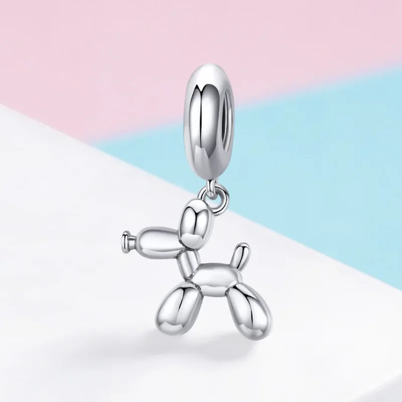 (immagine per) Charm Pendente tipo Pandora Simpatico cane a palloncino - SCC981 - Visualizza 2