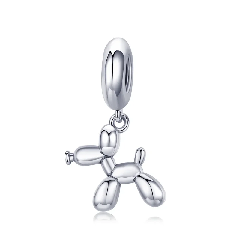 (immagine per) Charm Pendente tipo Pandora Simpatico cane a palloncino - SCC981