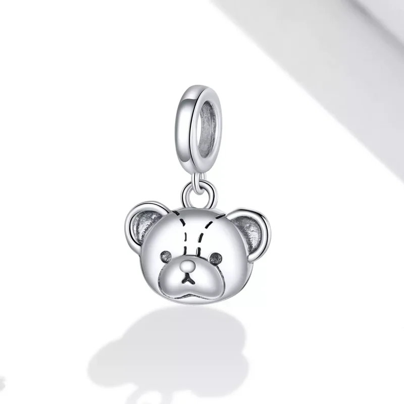 (immagine per) Charm Pendente tipo Pandora Simpatico orso - SCX120-L - Visualizza 2