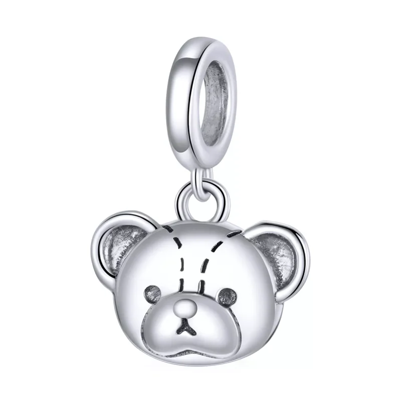 (immagine per) Charm Pendente tipo Pandora Simpatico orso - SCX120-L
