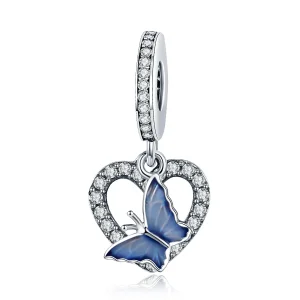 (immagine per) Charm Pendente tipo Pandora Sogno di farfalle - SCC818