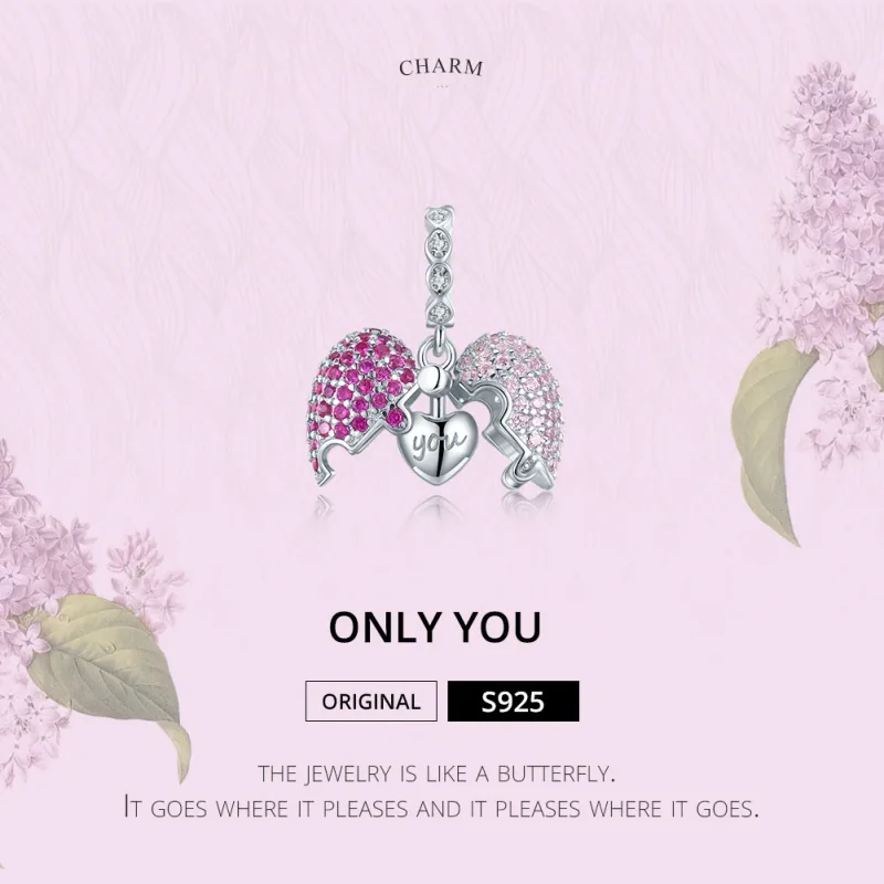 (immagine per) Charm Pendente tipo Pandora Solo tu - BSC282 - Visualizza 6