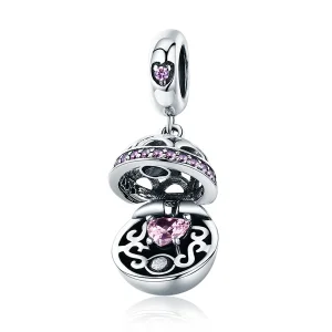 (immagine per) Charm Pendente tipo Pandora Sorpresa d'Amore - SCC689