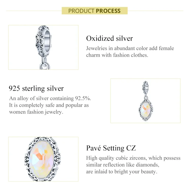 (immagine per) Charm Pendente tipo Pandora Specchio magico - SCC1815 - Visualizza 7