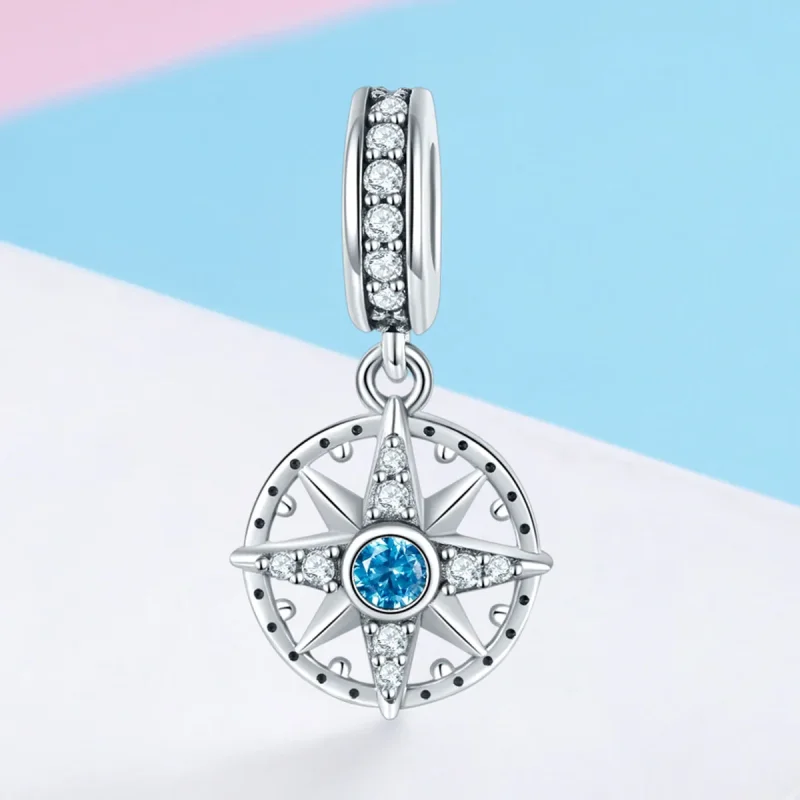 (immagine per) Charm Pendente tipo Pandora stella del Nord - SCC847 - Visualizza 2