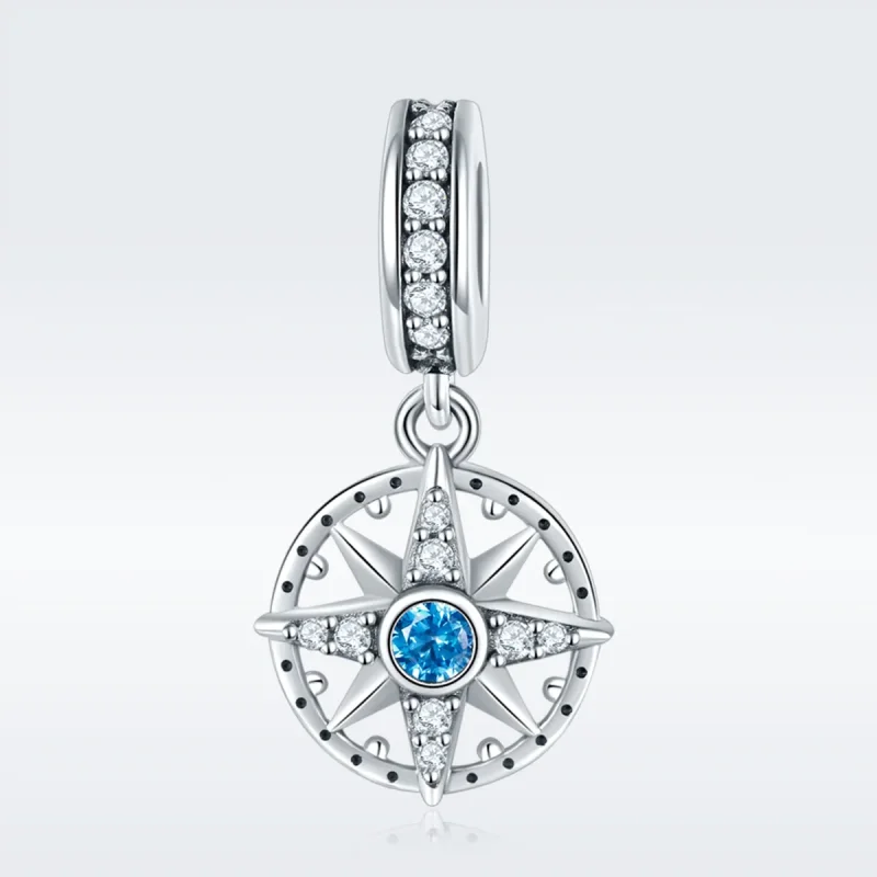 (immagine per) Charm Pendente tipo Pandora stella del Nord - SCC847 - Visualizza 3