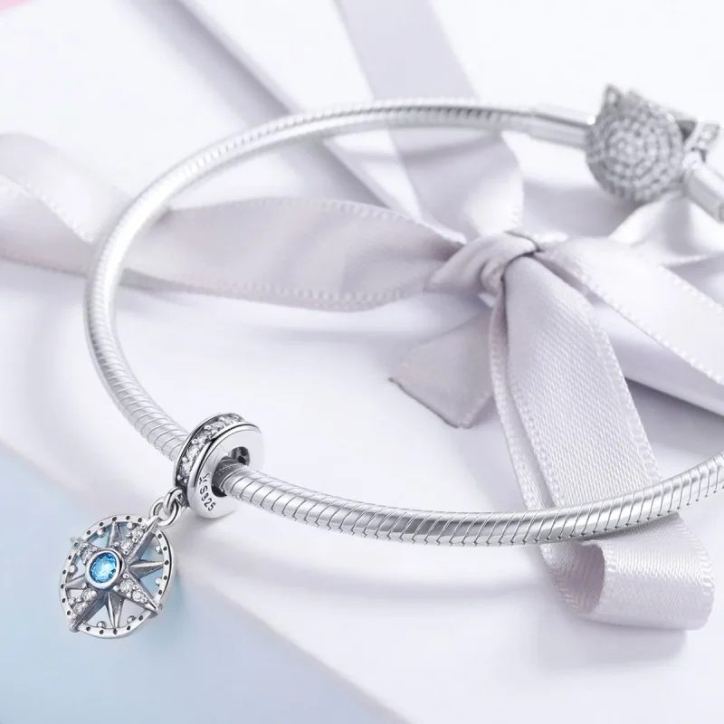 (immagine per) Charm Pendente tipo Pandora stella del Nord - SCC847 - Visualizza 4