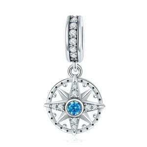 (immagine per) Charm Pendente tipo Pandora stella del Nord - SCC847