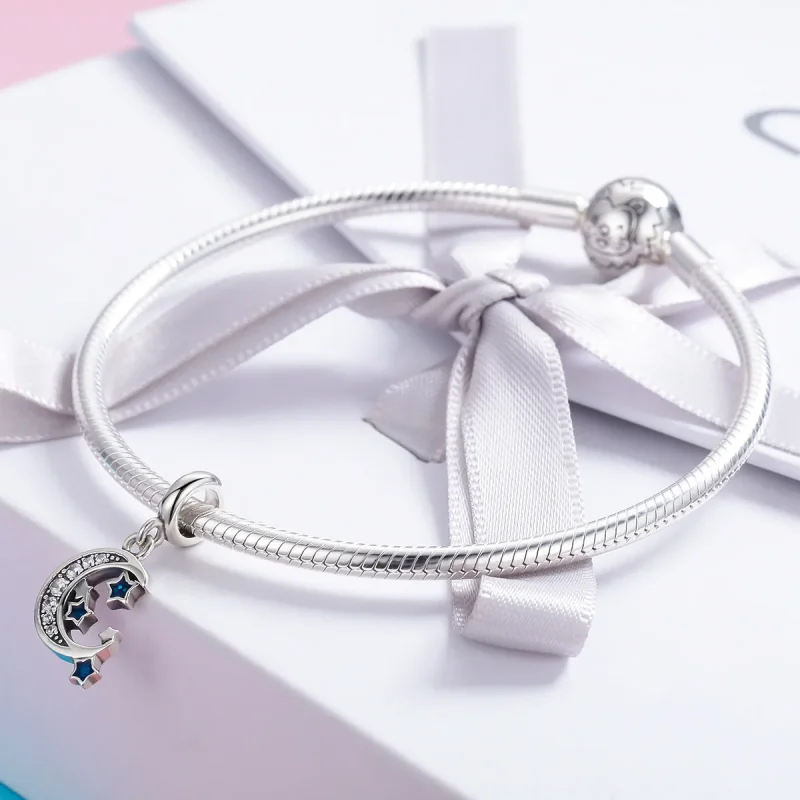 (immagine per) Charm Pendente tipo Pandora Stelle luminose - SCC639 - Visualizza 4