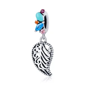 (immagine per) Charm Pendente tipo Pandora Stile Foglie - BSC455