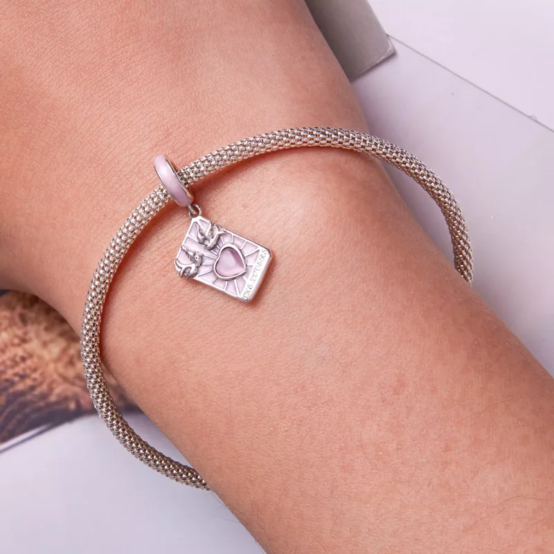 (immagine per) Charm Pendente tipo Pandora Tarocchi - Amanti - SCC2263 - Visualizza 6