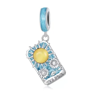 (immagine per) Charm Pendente tipo Pandora Tarocchi - Sole - SCC2264