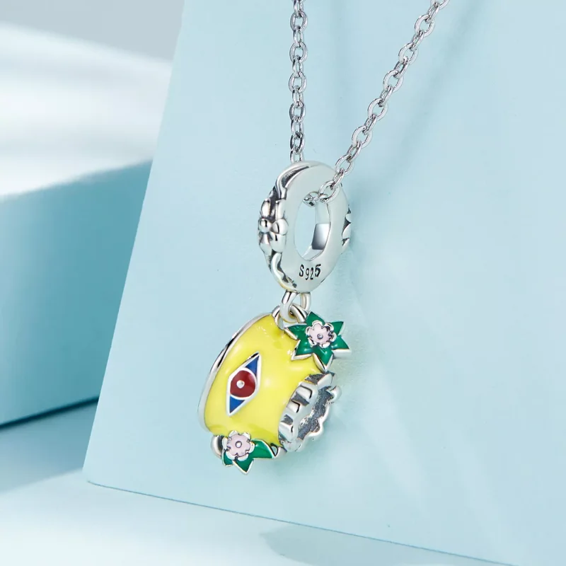 (immagine per) Charm Pendente tipo Pandora Tazza da tè Grottesque Devil's Eye - SCC2375 - Visualizza 2