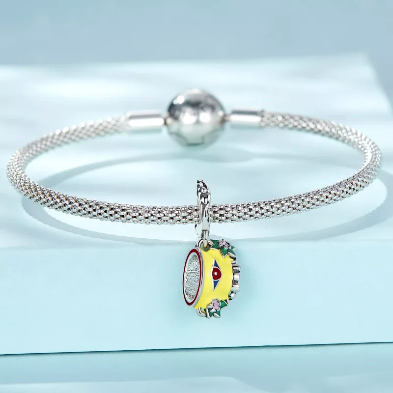 (immagine per) Charm Pendente tipo Pandora Tazza da tè Grottesque Devil's Eye - SCC2375 - Visualizza 3