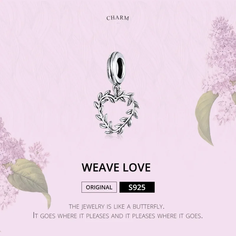 (immagine per) Charm Pendente tipo Pandora Tessere amore - SCC1520 - Visualizza 6