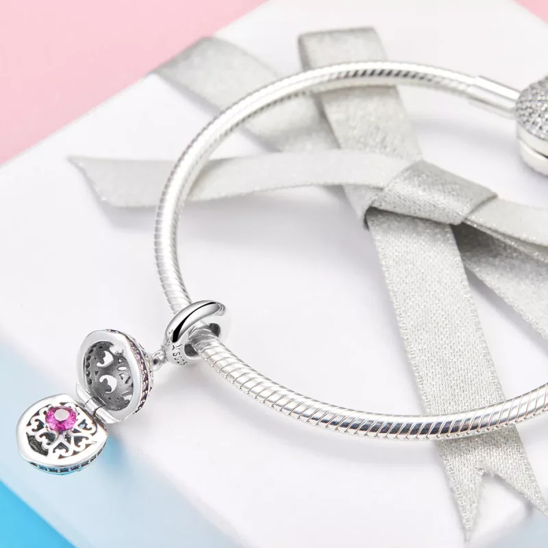 (immagine per) Charm Pendente tipo Pandora Testimonianza - SCC990 - Visualizza 4