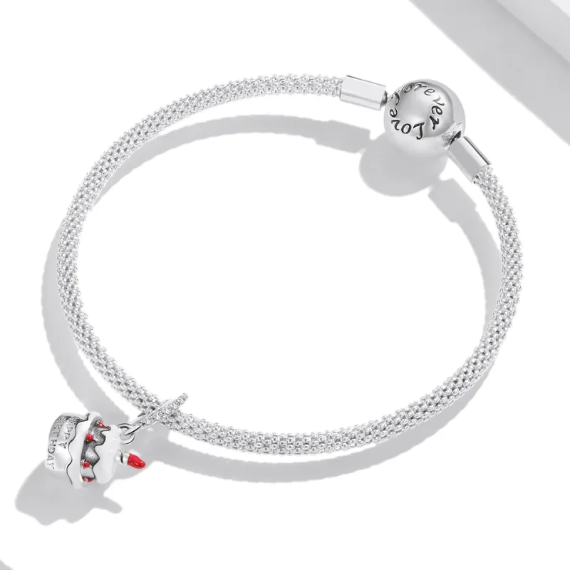 (immagine per) Charm Pendente tipo Pandora Torta di compleanno - SCC1848 - Visualizza 3
