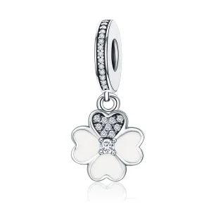 (immagine per) Charm Pendente tipo Pandora Trifoglio - SCC259