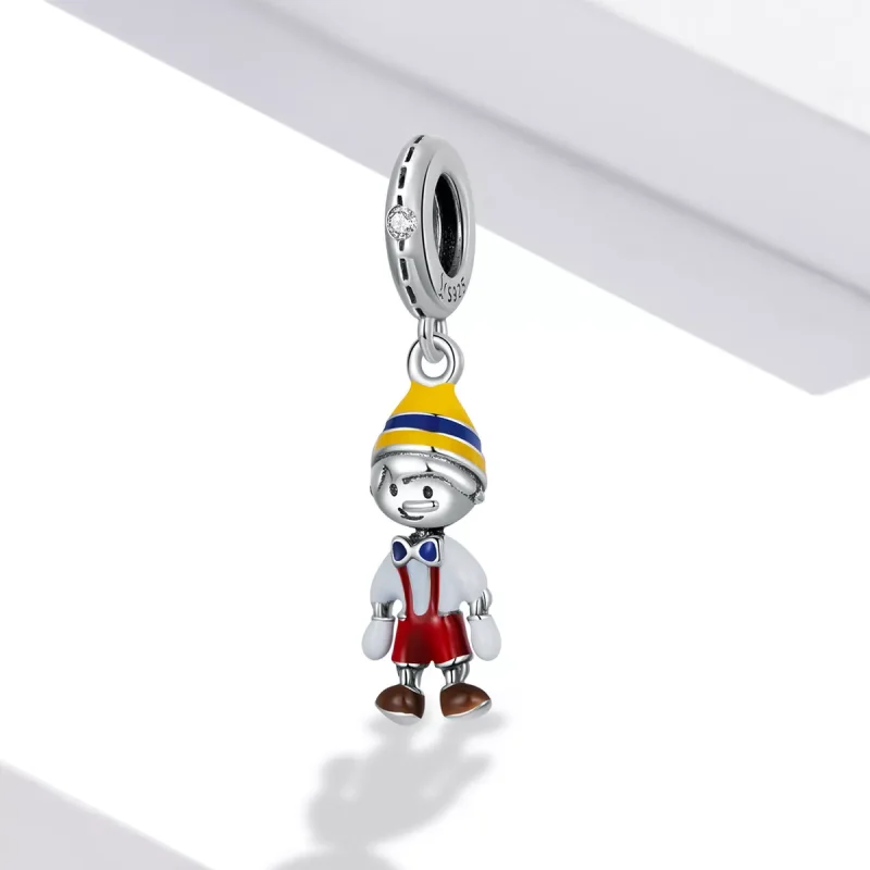 (immagine per) Charm Pendente tipo Pandora Tuta da ragazzo - SCC2083 - Visualizza 2