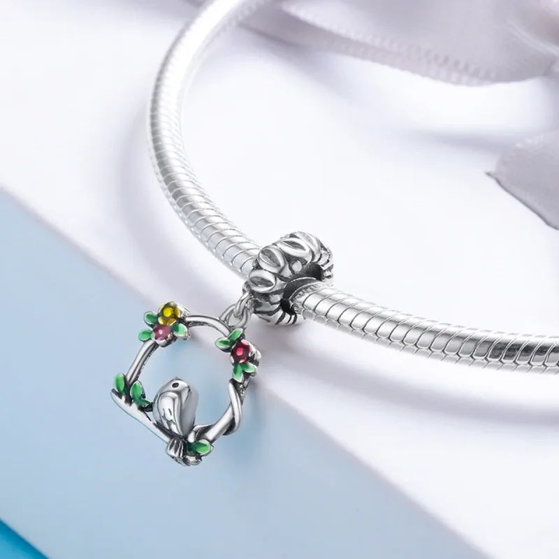 (immagine per) Charm Pendente tipo Pandora Uccello di primavera - SCC645 - Visualizza 7