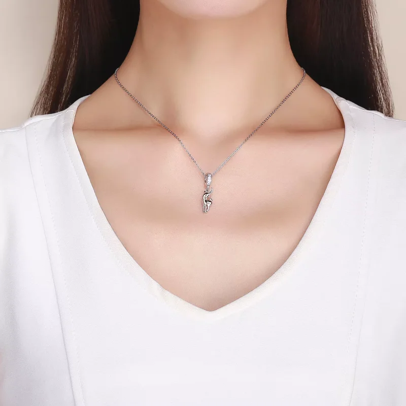 (immagine per) Charm Pendente tipo Pandora Ultima antilope tibetana - BSC046 - Visualizza 5