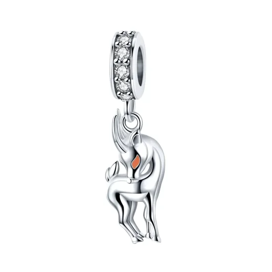 (immagine per) Charm Pendente tipo Pandora Ultima antilope tibetana - BSC046