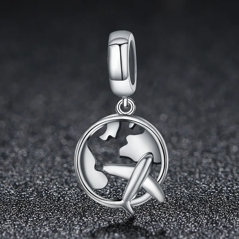 (immagine per) Charm Pendente tipo Pandora Un sogno di viaggiare - SCC242 - Visualizza 3