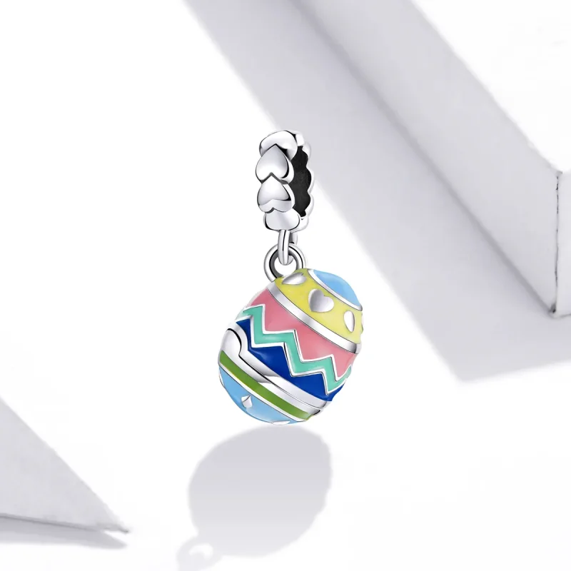 (immagine per) Charm Pendente tipo Pandora Uova fortunate - SCC1753 - Visualizza 2