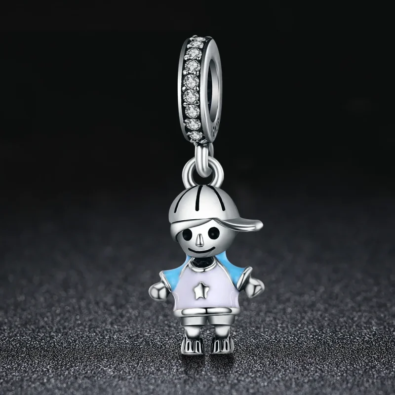 (immagine per) Charm Pendente tipo Pandora Vita Perfetta Piccolo Neonato - SCC544 - Visualizza 3