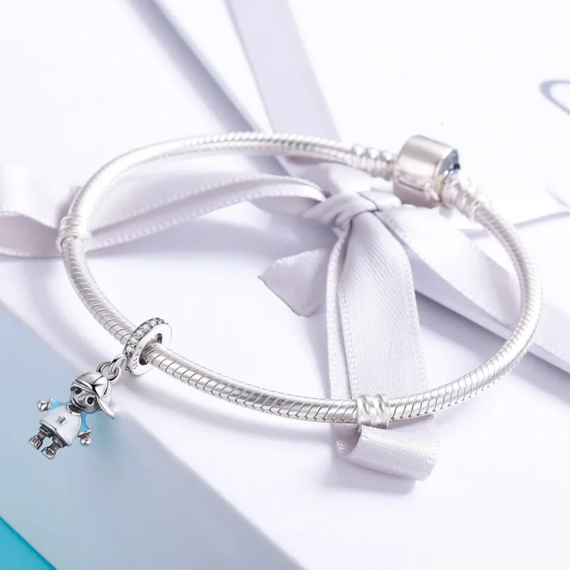 (immagine per) Charm Pendente tipo Pandora Vita Perfetta Piccolo Neonato - SCC544 - Visualizza 5