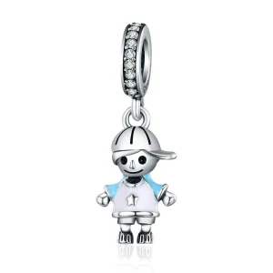 (immagine per) Charm Pendente tipo Pandora Vita Perfetta Piccolo Neonato - SCC544
