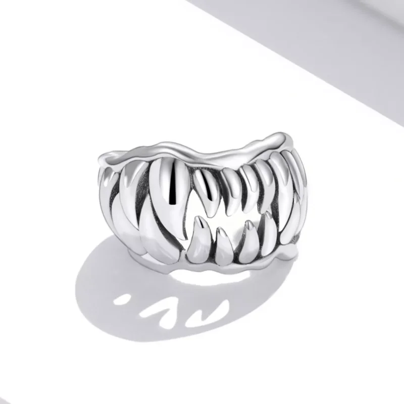 (immagine per) Orecchio Clip tipo Pandora Dente di Bestia - SCE1203 - Visualizza 2