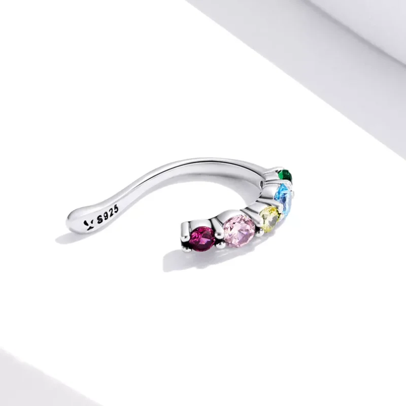 (immagine per) Orecchio Clip tipo Pandora Elfi - SCE1250 - Visualizza 3