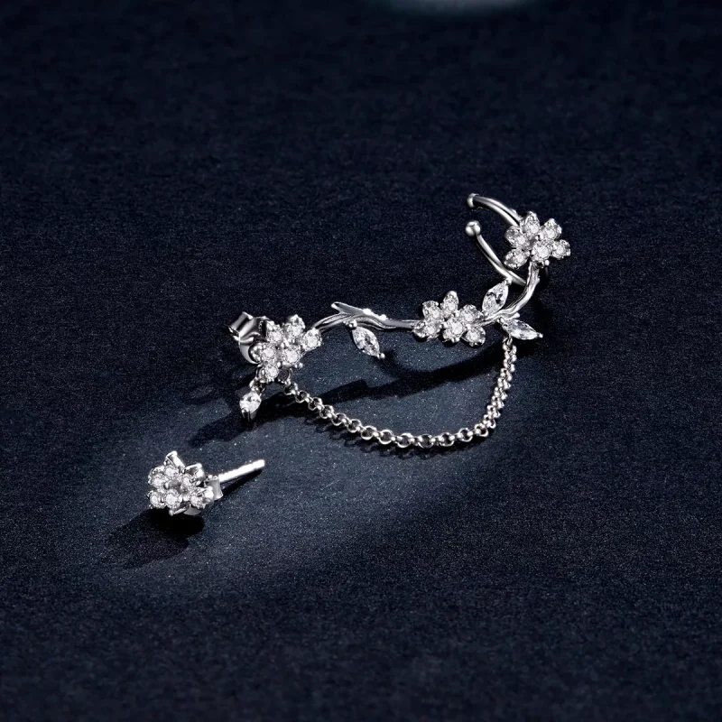 (immagine per) Orecchio Clip tipo Pandora Fiori Su Moshang - BSE476 - Visualizza 5