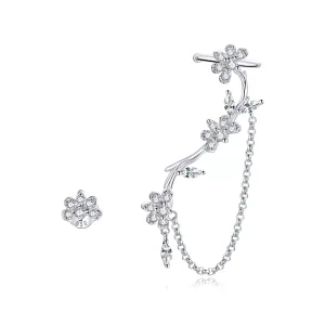(immagine per) Orecchio Clip tipo Pandora Fiori Su Moshang - BSE476