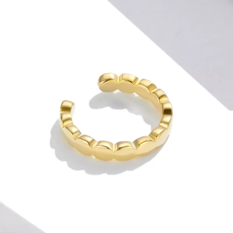 (immagine per) Orecchio Clip tipo Pandora Semplice - SCE1251 - Visualizza 3
