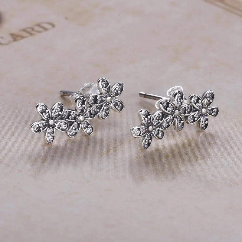 (immagine per) Orecchini a Lobo Margherite Luminose - Pandora IT 290744CZ - Visualizza 2