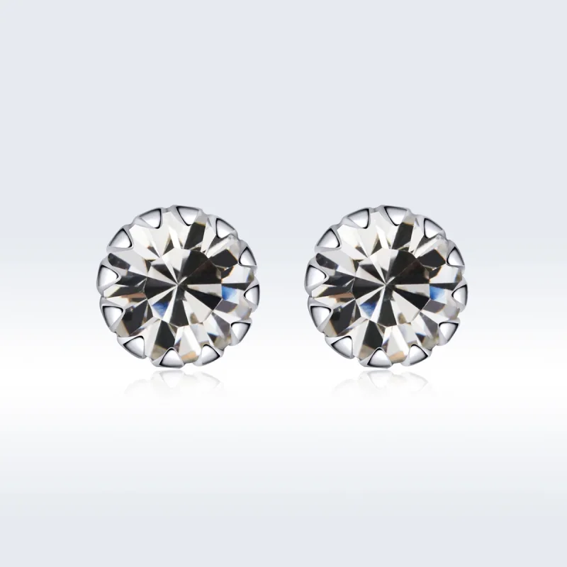(immagine per) Orecchini a Lobo tipo Pandora Birthstone aprile - SCE862-4 - Visualizza 3