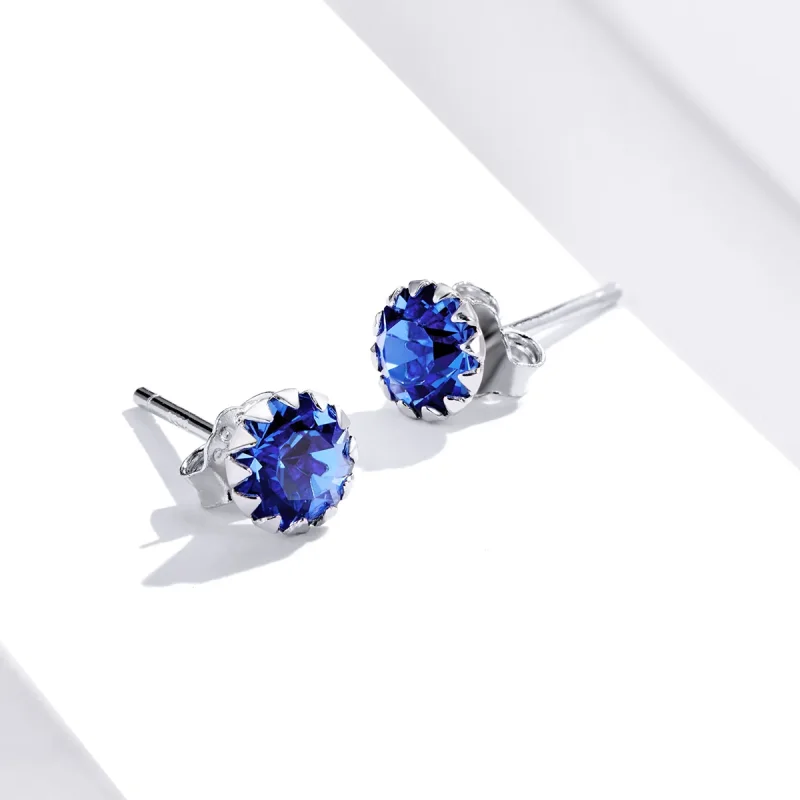 (immagine per) Orecchini a Lobo tipo Pandora Birthstone settembre - SCE862-9 - Visualizza 4