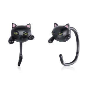 (immagine per) Orecchini a Lobo tipo Pandora Gatto - SCE1125