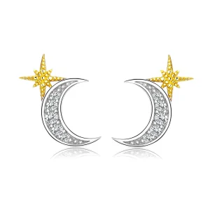 (immagine per) Orecchini a Lobo tipo Pandora Luce lunare - SCE729