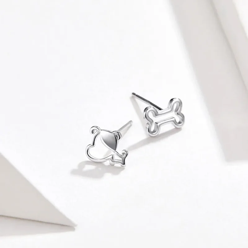 (immagine per) Orecchini a Lobo tipo Pandora Openwork Zampa - SCE649 - Visualizza 2