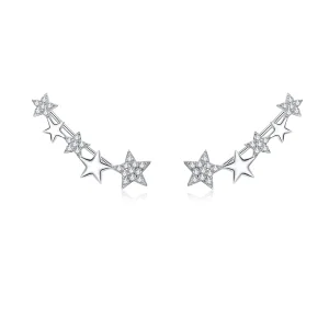 (immagine per) Orecchini a Lobo tipo Pandora Stelle splendenti - BSE351