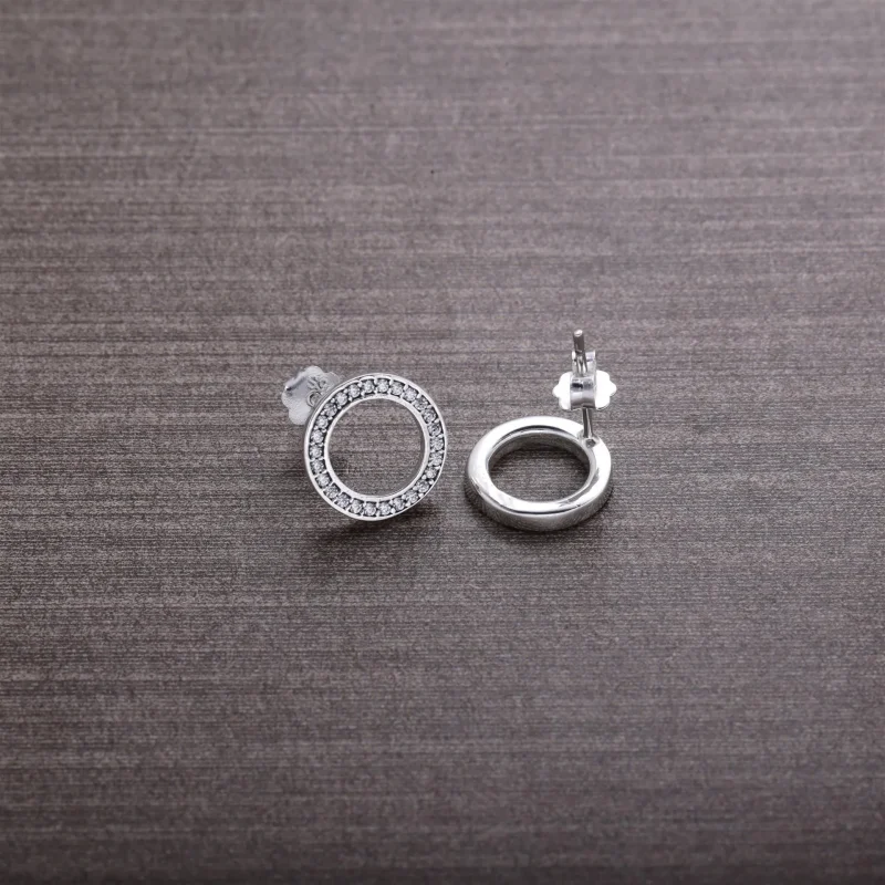(immagine per) Orecchini a lobo Forever PANDORA - Pandora IT - Visualizza 3
