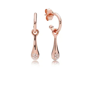 (immagine per) Orecchini Pendenti Pandora Moderno Lovepods, Pandora Rose