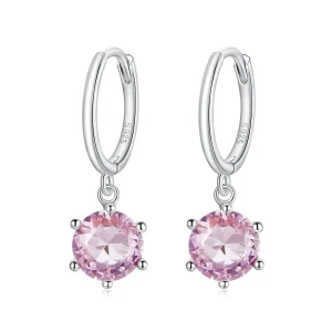 (immagine per) Orecchini Pendenti tipo Pandora Cz - SCE1020-PK